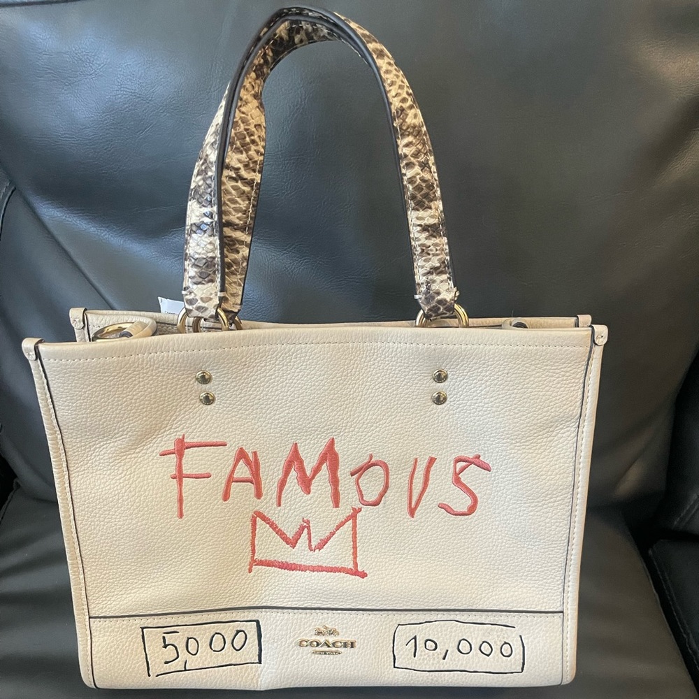 Coach X Basquiat bag